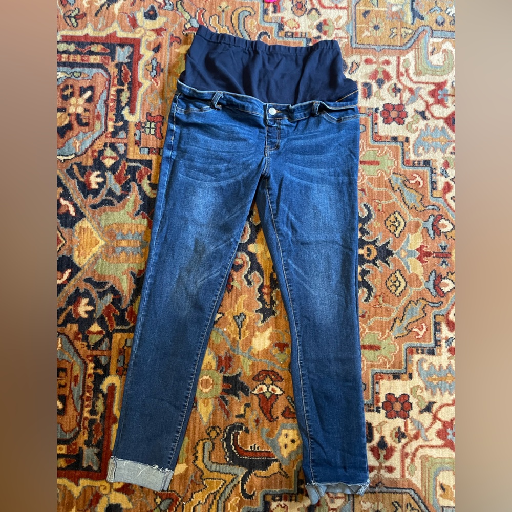 SHEIN Blue Maternity Jeans